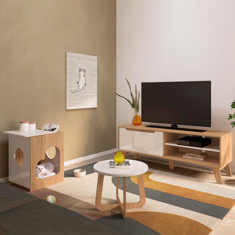 Sala de Estar Completa